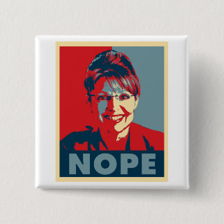 Sarah Palin "NOPE" knäppas Knapp