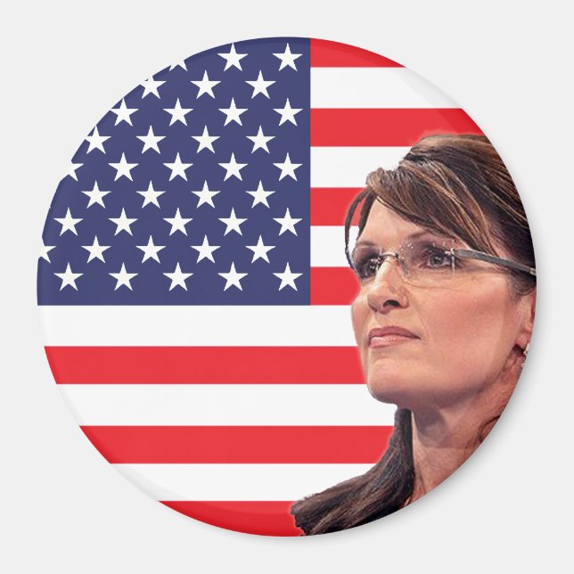 Sarah Palin Photograph Magnets Magnet (Framsidan)