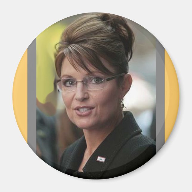 Sarah Palin Photograph Magnets Magnet (Framsidan)