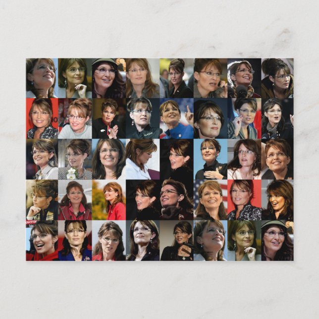 Sarah Palin Postcards Vykort (Framsida)