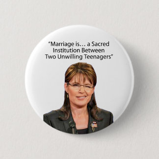 Sarah Palin: Sakralt giftermål med 2 tonåringar… Knapp