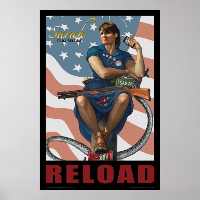 Sarah Para Bellum RELOAD Poster (Framsidan)