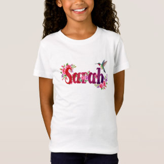 Sarah - Personlig Skjorta  - För Barn T Shirt