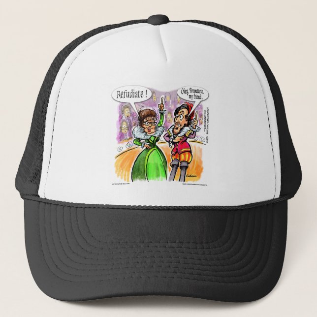 Sarah & Shakespeare Roliga Muggar T-shirts & Prese Keps (Framsida)