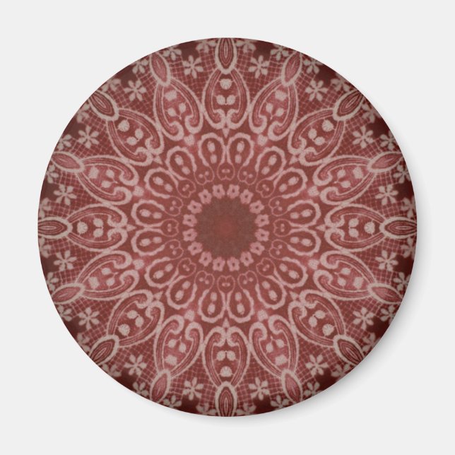 Sarah Snöre Mandala Magnet (Framsidan)