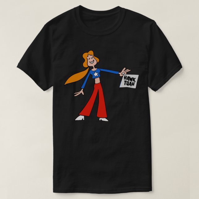 Sarah Suffrage Hawk Tuah Schoolhouse Sten T Shirt (Design framsida)