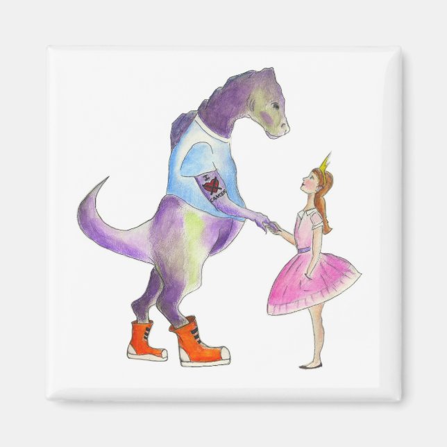 Sarah & The Dinosaur Magnet (Framsidan)