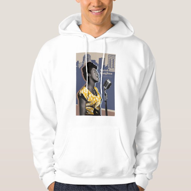 Sarah Vaughan Hoodie (Framsida)