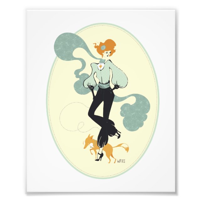 Sarah Watts Madeline Print Fototryck (Framsidan)