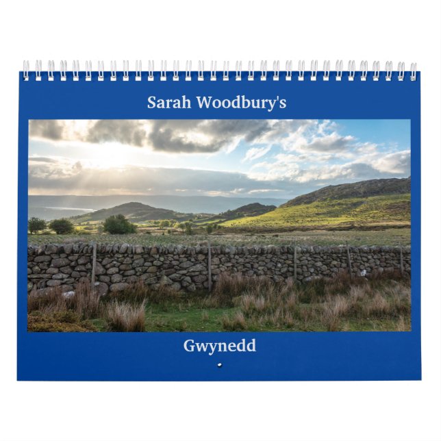 Sarah Woodbury's Gwynedd Kalender (Omslag)