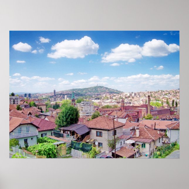 Sarajevo, Bistrik View Poster (Framsidan)
