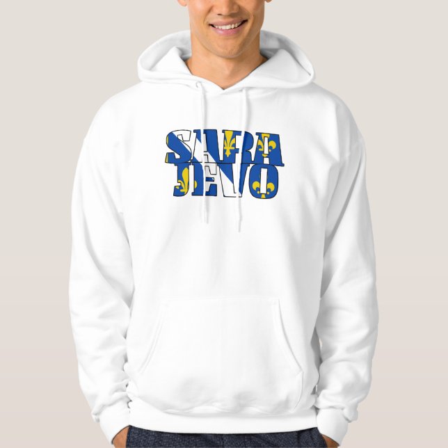 Sarajevo Bosna Hoodie (Framsida)