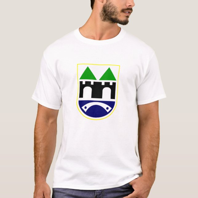 Sarajevo Jackar Arm Tee Shirt (Framsida)