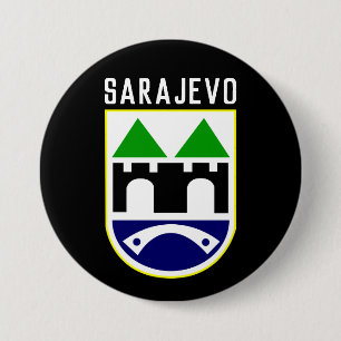 Sarajevo jackar av arm, Bosnien och Hercegovina Knapp