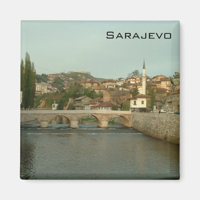 Sarajevo - Latin Bridge Magnet (Framsidan)