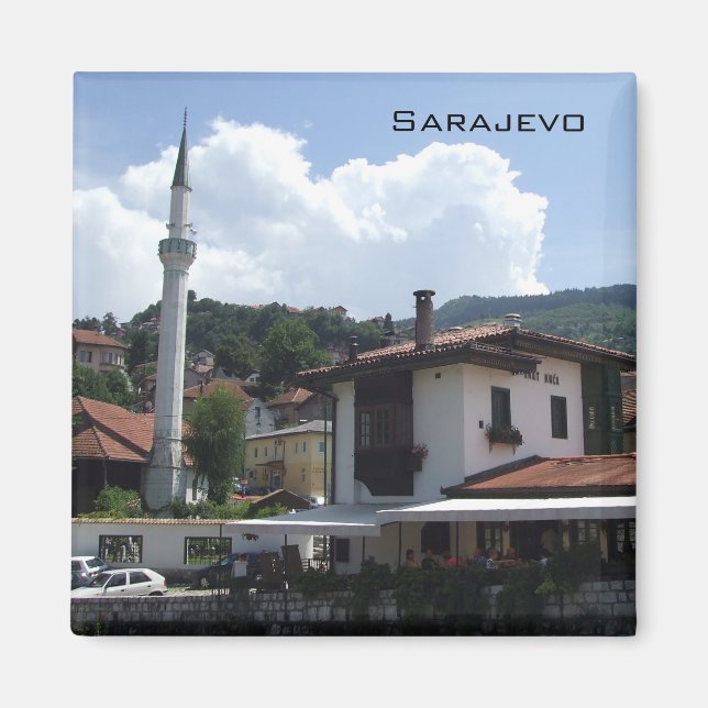 Sarajevo - Mosque Magnet (Framsidan)