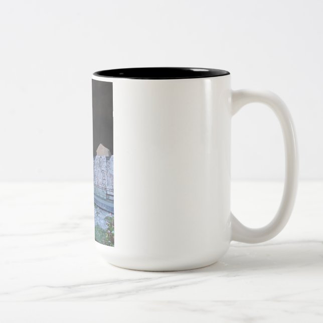 Sarajevo Mugg-Underbar speciell presentidé för all Två-Tonad Mugg (Höger)