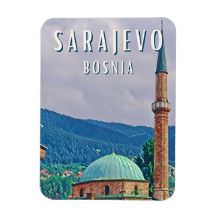 Sarajevo, nyhistorik de Bosnie-Herzégovine Magnet