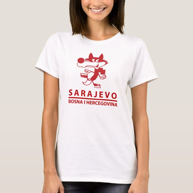 Sarajevo Olymp Tee Shirt (Framsida)