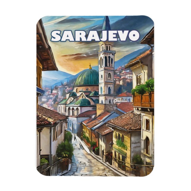 Sarajevo, ville d'espoir et de mémoire magnet (Vertikal)