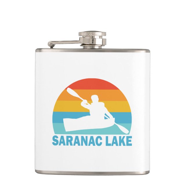 Saranac Lake New York kajak Fickplunta (Framsidan)