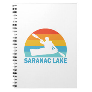 Saranac Sjö New York Kayak Anteckningsbok