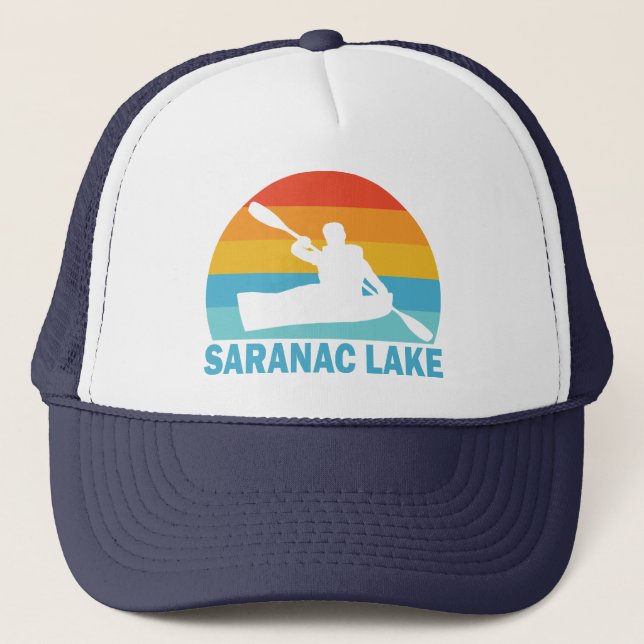 Saranac Sjö New York Kayak Keps (Framsida)