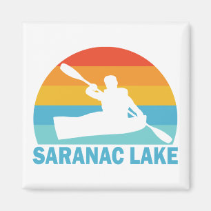 Saranac Sjö New York Kayak Magnet