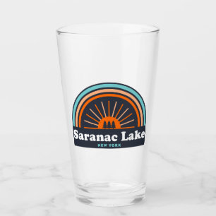 Saranac Sjö New York Rainbow Glaskopp