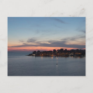 Sarande, Albanien, vid solnedgång Vykort