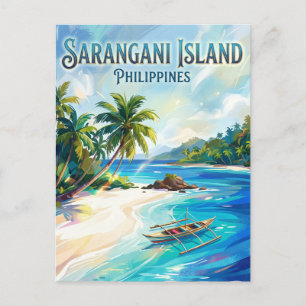 Sarangani Island Filippinerna Vykort