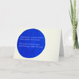 Sara's Mental Health Greeting Card Kort