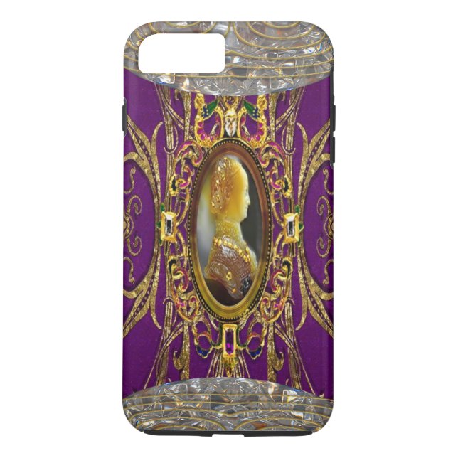 Sarashire Royale Cameo Victorian Case-Mate iPhone Skal (Baksida)