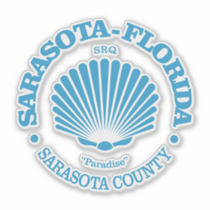 Sarasota Fl (årskurs) Klistermärken