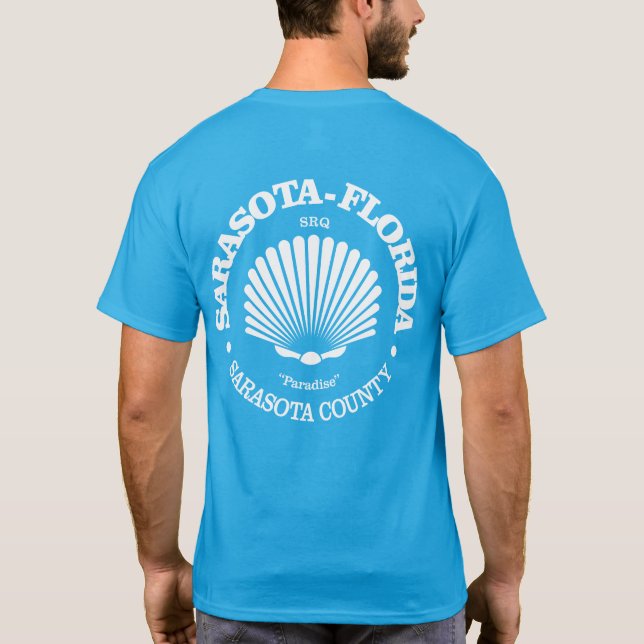 Sarasota Fl (årskurs) T Shirt (Baksida)