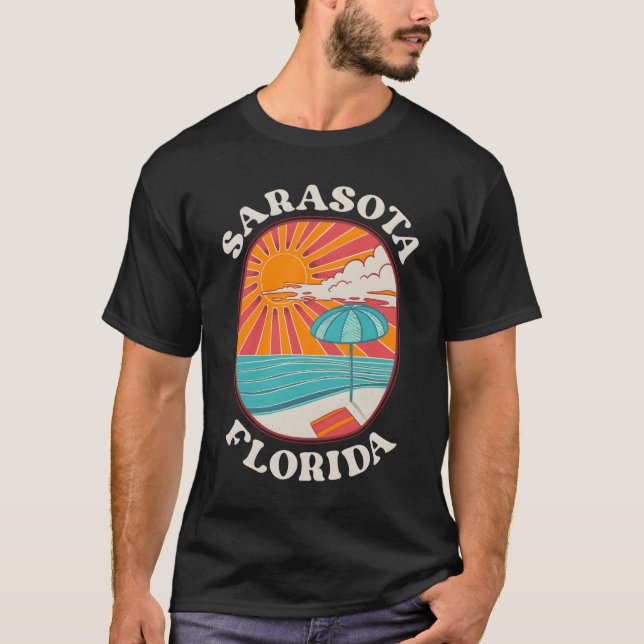Sarasota Florida Fl T Shirt (Framsida)