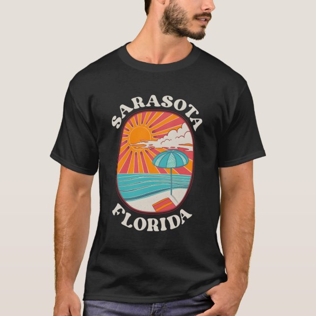 Sarasota Florida Fl T Shirt (Framsida)