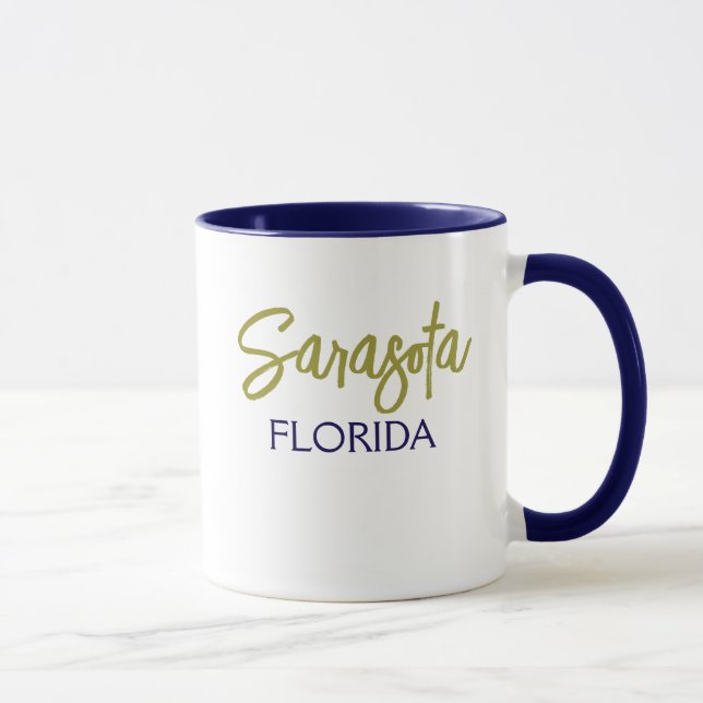 Sarasota Florida Kaffe Mugg (Höger)