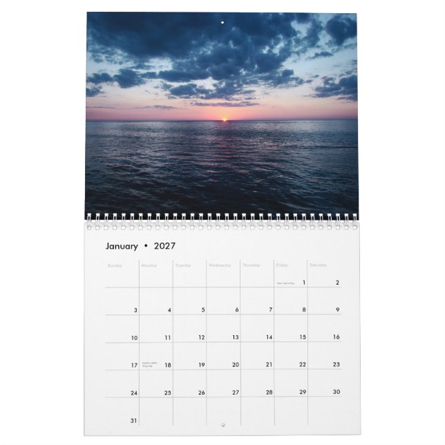 Sarasota Florida kalender (Jan 2027)