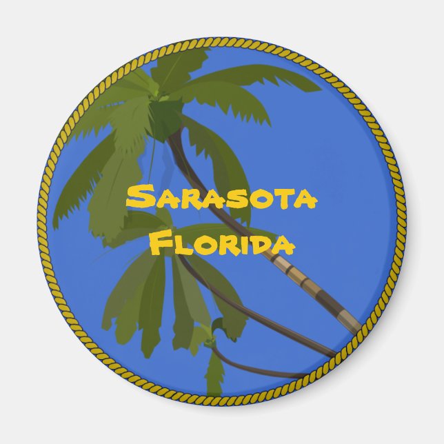 Sarasota Florida Magnet (Framsidan)