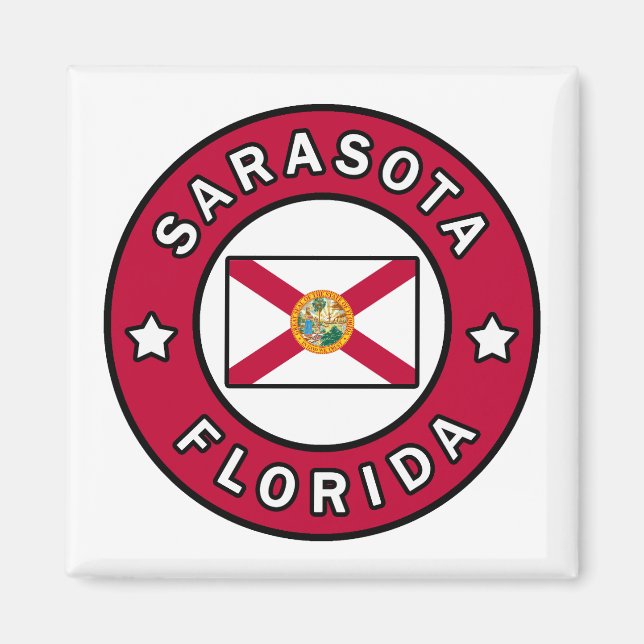 Sarasota Florida Magnet (Framsidan)