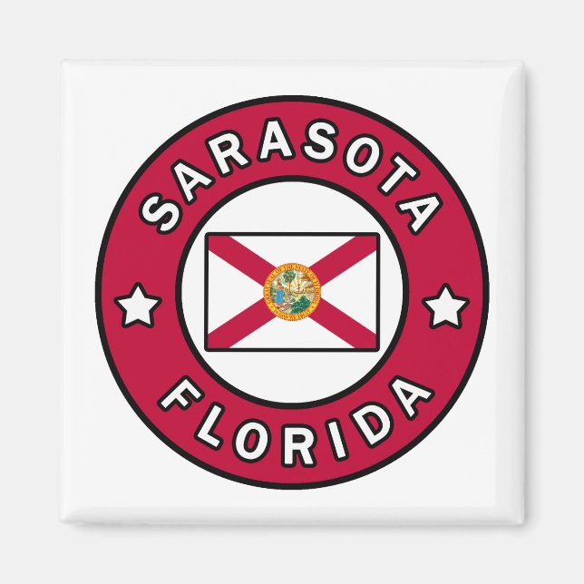 Sarasota Florida Magnet (Framsidan)