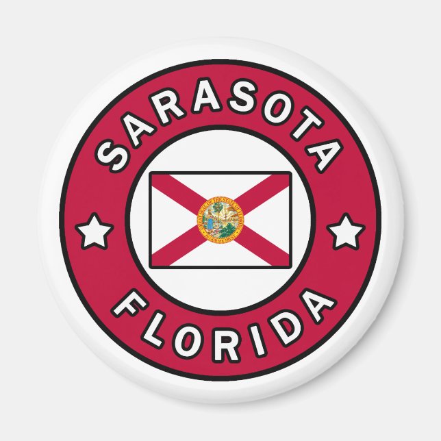 Sarasota Florida Magnet (Framsidan)