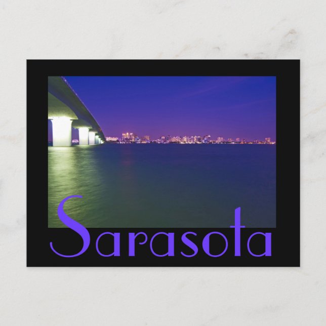 Sarasota, Florida, USA Vykort (Framsida)