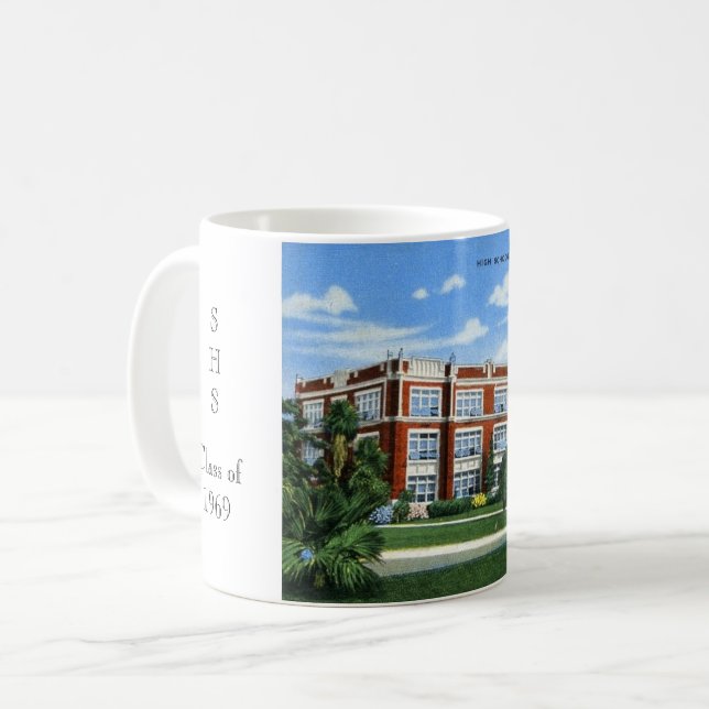 Sarasota High School klassmugg Kaffemugg (Framsida vänster)