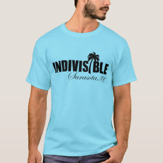 SARASOTA odelbar manar logotyp för t-skjorta blk Tee Shirt