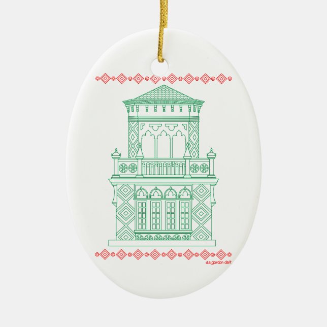 Sarasota Ringling Landmark Ornament (Framsidan)