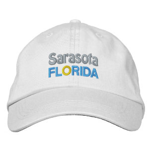 SARASOTA-tak Broderad Keps
