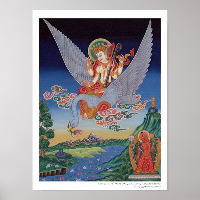 Sarasvati Affisch (Framsidan)
