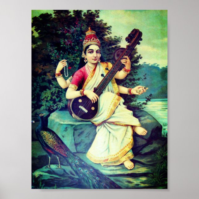 Saraswati Poster (Framsidan)
